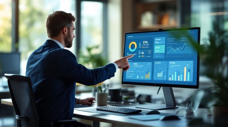 Controller mit Dashboard und Kennzahlen zur Qualifizierungsmaßnahme
